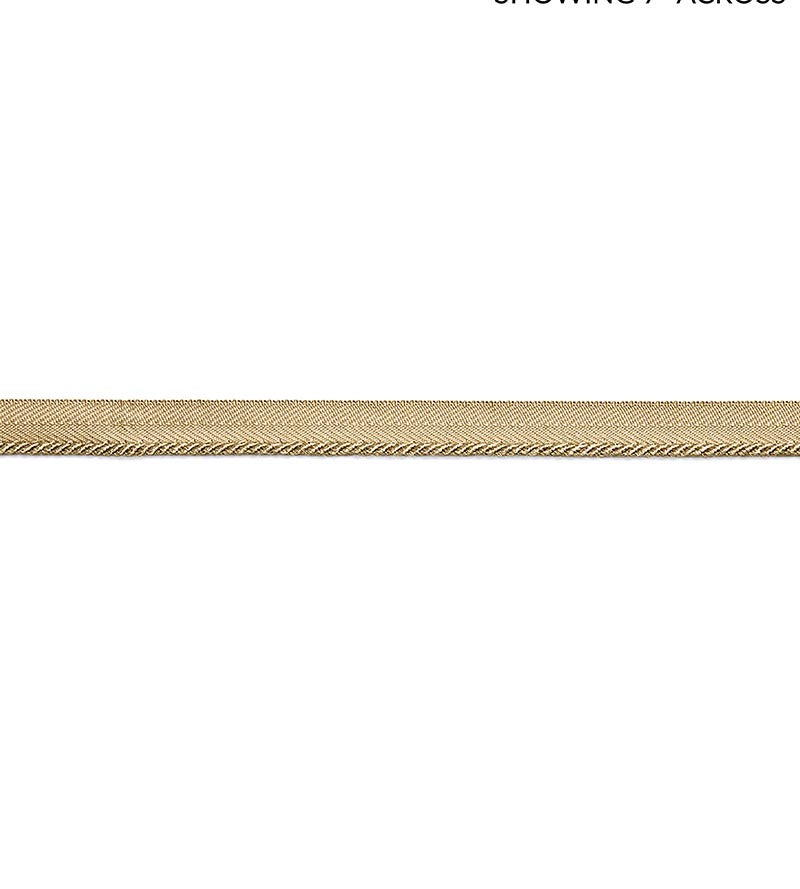 Scalamandre Avenue Cord Camel Trim Sample SC 0006C315