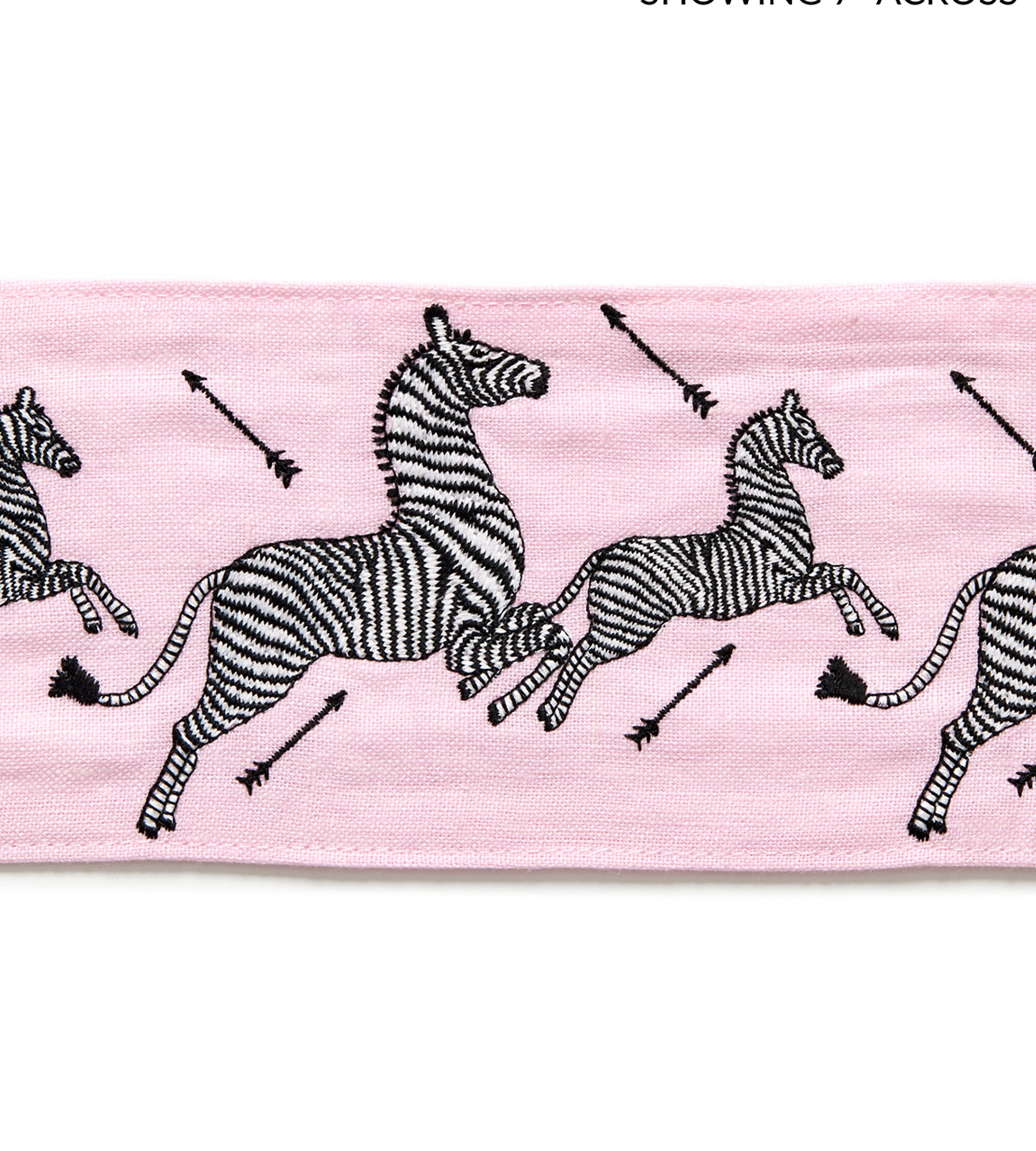 Scalamandre Zebras Embroidered Tape Peony Trim SC 0006T3332