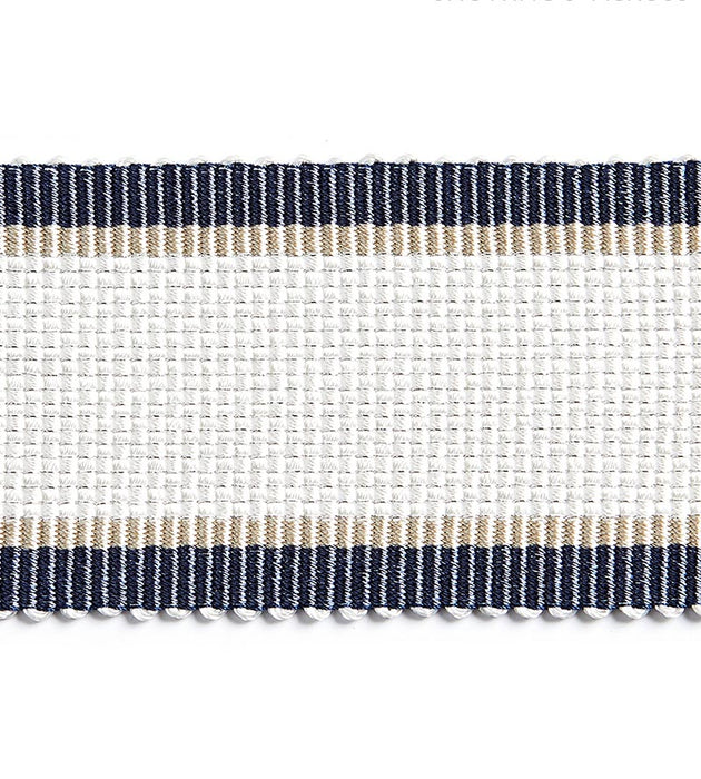 Scalamandre Odeon Shimmer Braid Lake Trim Sample SC 0006V1249