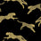 Scalamandre Leaping Cheetah Black Magic Wallpaper SC 0006WP88449