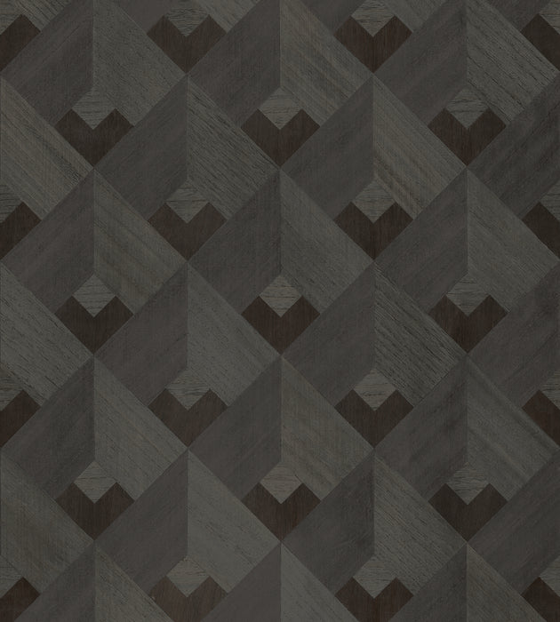 Scalamandre Stanza Charcoal Wallpaper SC 0006WP88550