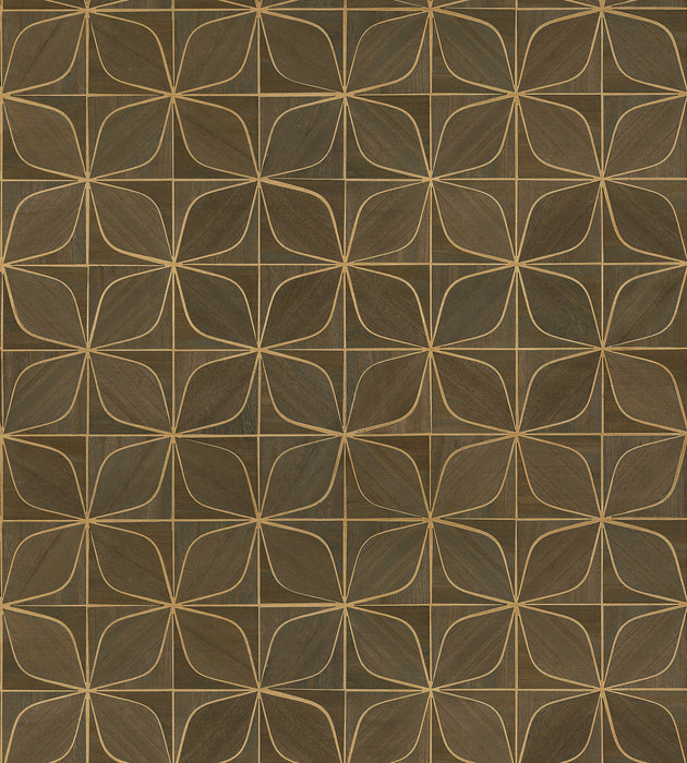 Scalamandre Melody Hazelnut Wallcovering Sample SC 0006WP88552