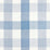 Scalamandre Westport Linen Plaid Sky Fabric SC 000727135