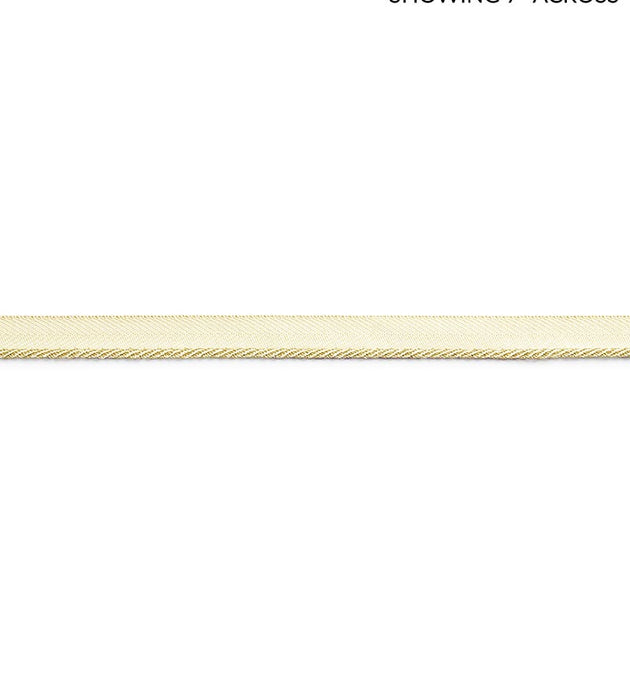 Scalamandre Avenue Cord Straw Trim Sample SC 0007C315