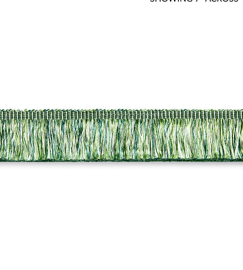 Scalamandre Gripsholm Brush Fringe Forest Trim Sample SC 0007FC1497