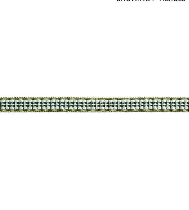 Scalamandre Helena Braid Forest Trim Sample SC 0007V1250