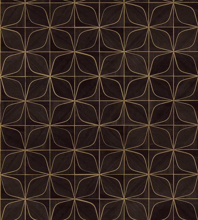 Scalamandre Melody Dark Walnut Wallcovering SC 0007WP88552