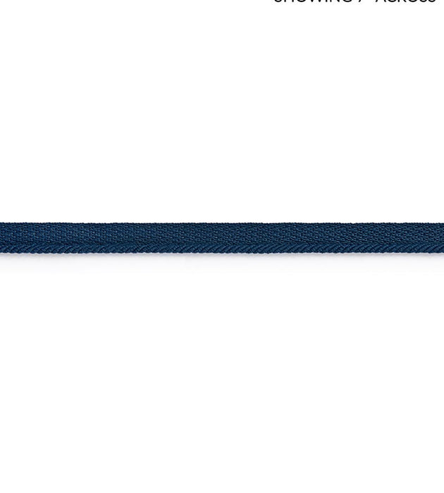 Scalamandre Tortola Twisted Cord Indigo Trim Sample SC 0008C312