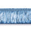 Scalamandre Gripsholm Brush Fringe Blue Jay Trim Sample SC 0008FC1497