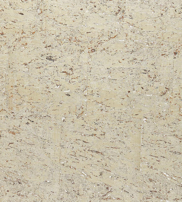 Scalamandre Metal Cork Alabaster Wallpaper Sample SC 0008WP88336