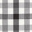 Scalamandre Westport Linen Plaid Noir Fabric SC 000927135