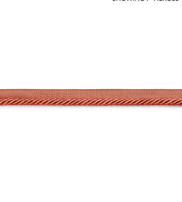 Scalamandre Boulevard Cord Persimmon Trim SC 0009C314