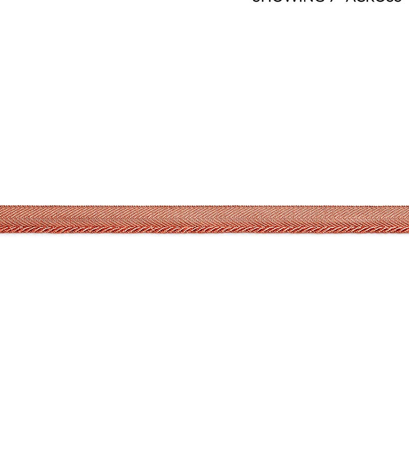 Scalamandre Avenue Cord Persimmon Trim Sample SC 0009C315