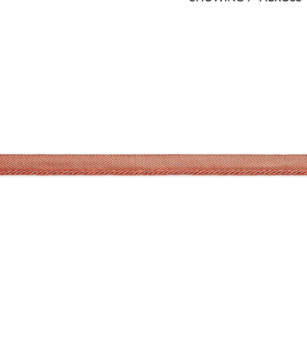 Scalamandre Avenue Cord Persimmon Trim Sample SC 0009C315