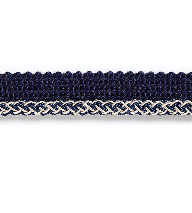 Scalamandre Georgica Braided Cord Indigo Trim SC 0010C303