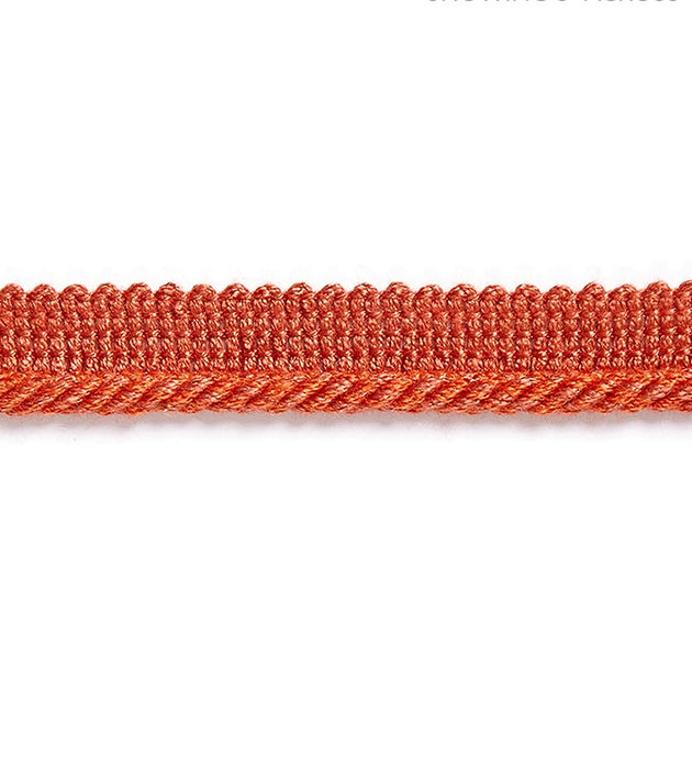 Scalamandre Millstone Twisted Cord Coral Trim Sample SC 0010C304