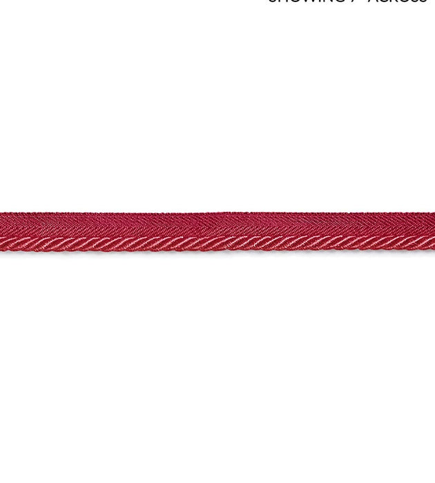 Scalamandre Boulevard Cord Strawberry Trim SC 0010C314