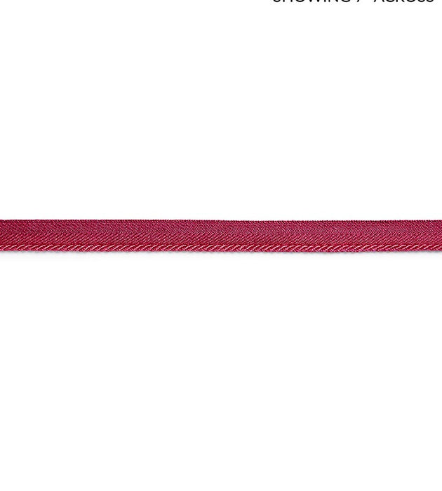 Scalamandre Avenue Cord Strawberry Trim Sample SC 0010C315