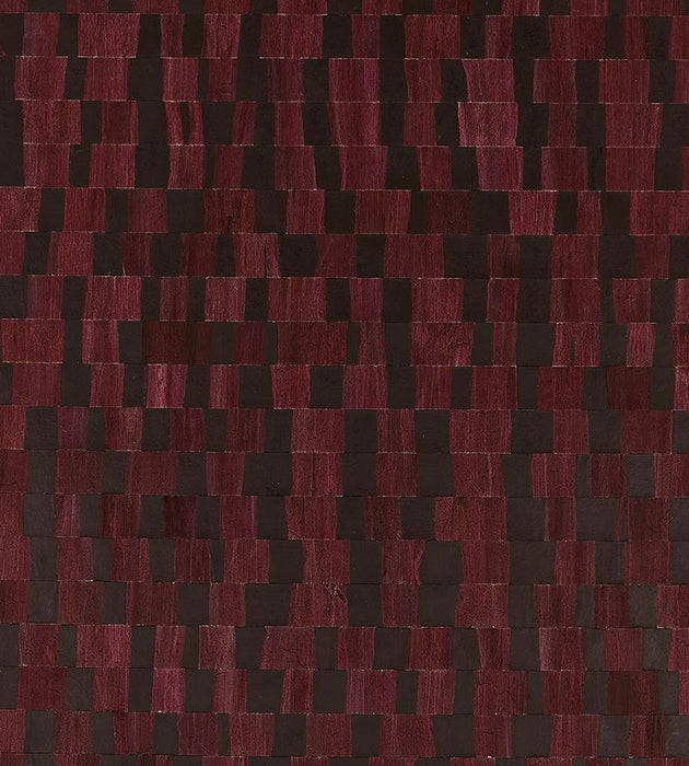 Scalamandre Capriccio Maroon Wallpaper Sample SC 0010WP88481