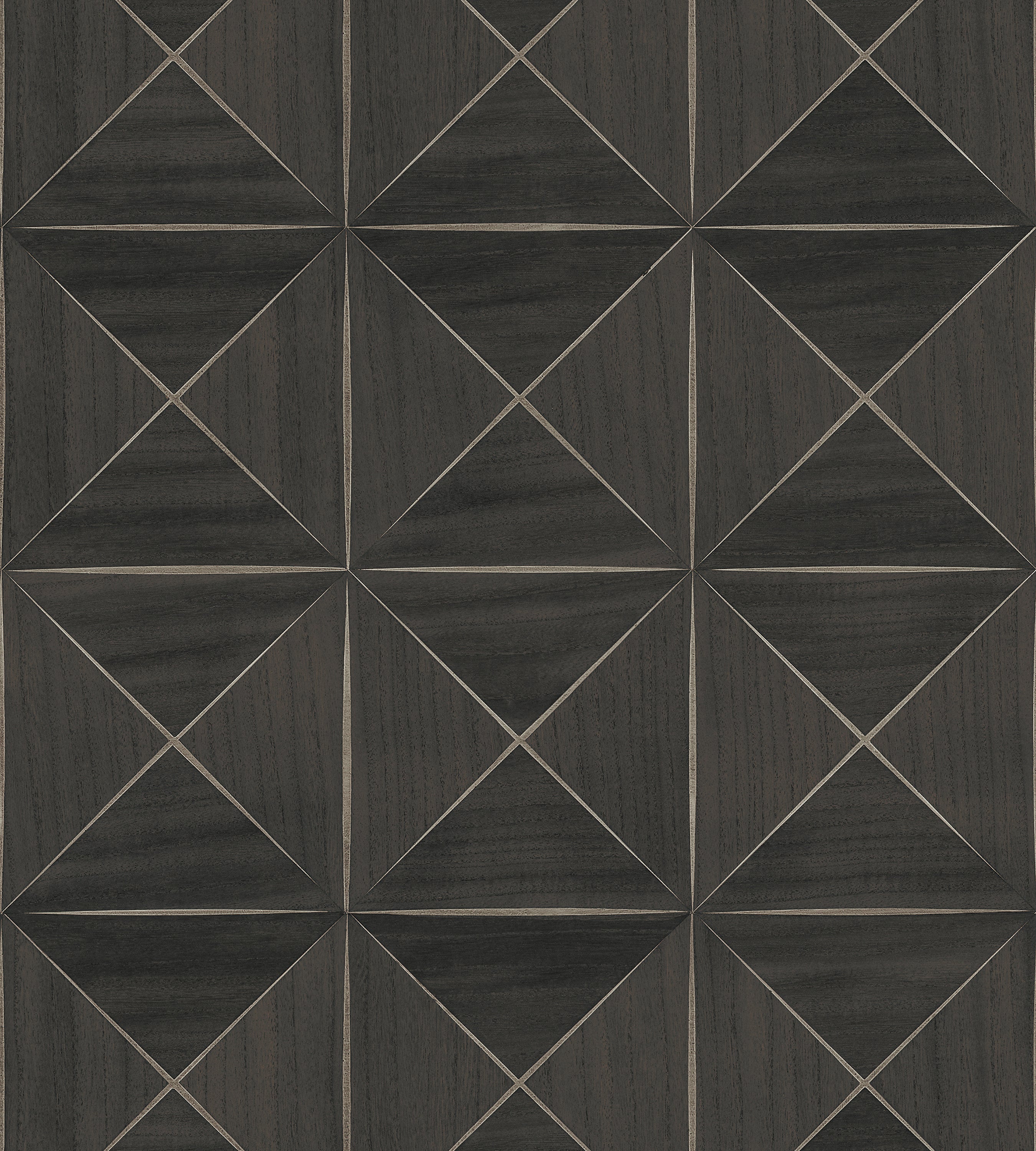 Scalamandre Ballad Dark Walnut Wallcovering Sample SC 0010WP88551