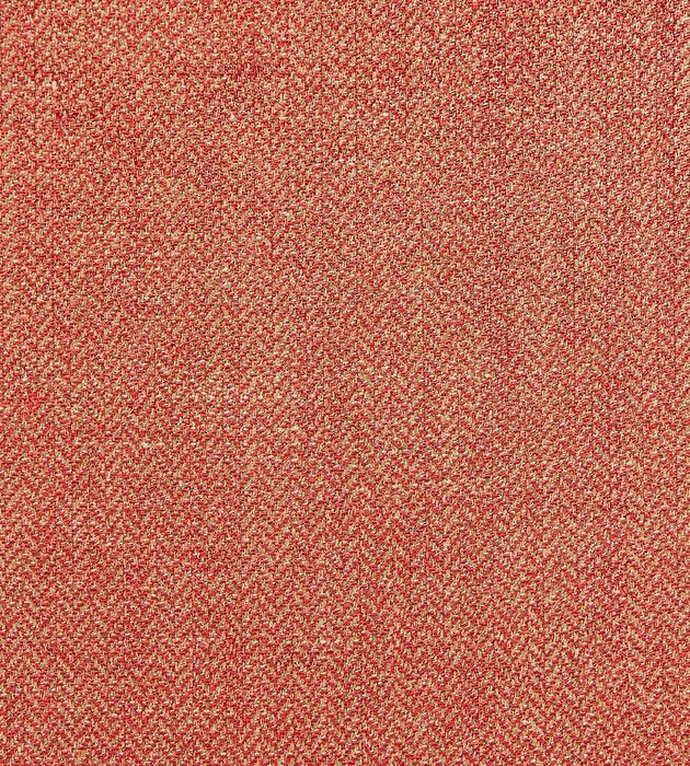 Scalamandre Oxford Herringbone Weave Rouge Fabric SC 001127006