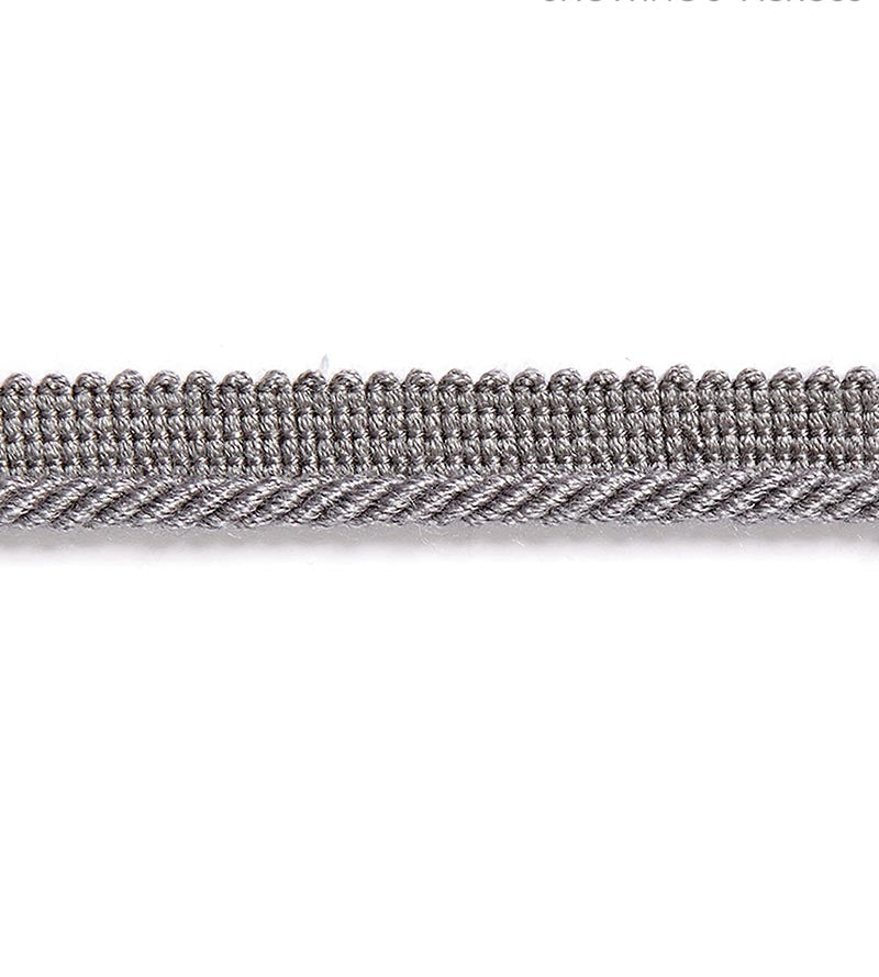 Scalamandre Millstone Twisted Cord Nickel Trim Sample SC 0011C304