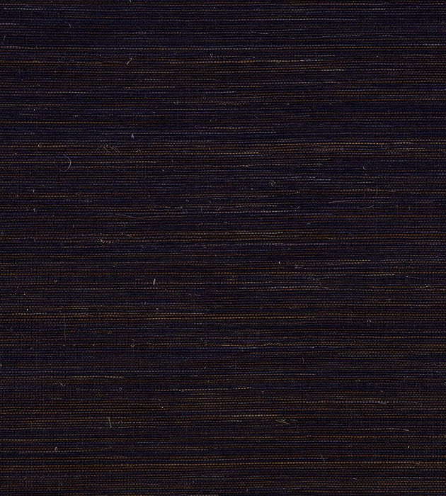 Scalamandre Shantung Grasscloth Lapis Wallpaper Sample SC 0011WP88347