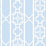 Scalamandre Joanna Fret Powder Blue Wallpaper Sample SC 0012WP88582D