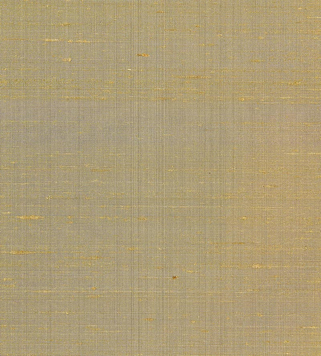 Scalamandre Lyra Silk Weave Brass Wallpaper Sample SC 0013WP88358