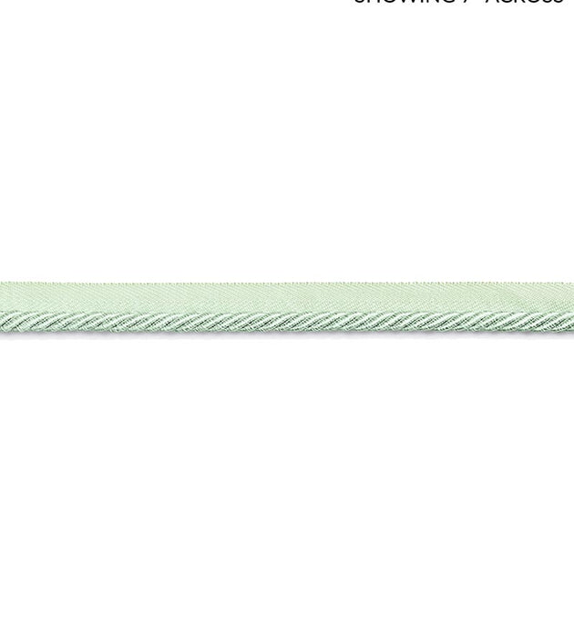 Scalamandre Boulevard Cord Mint Julep Trim SC 0014C314