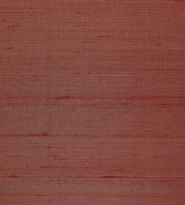 Scalamandre Lyra Silk Weave Cinnabar Wallpaper SC 0014WP88358