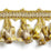 Scalamandre Newport Tassel Fringe Citron Trim Sample SC 0015FT1103M