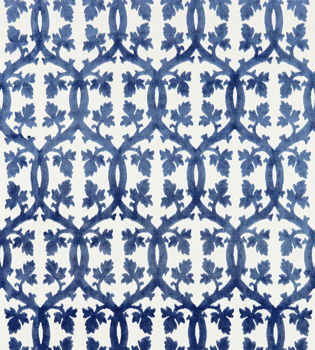 Scalamandre Falk Manor House Lapis Fabric SC 001726690M