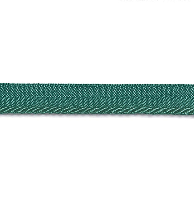 Scalamandre Avenue Cord Emerald Isle Trim Sample SC 0017C315