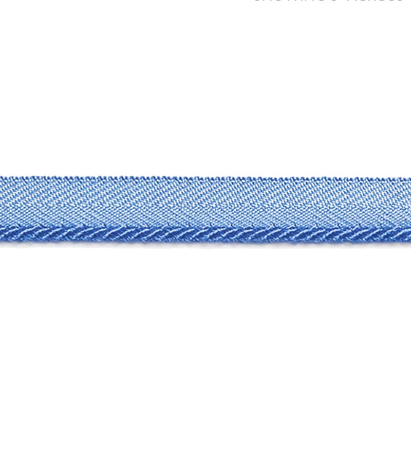 Scalamandre Avenue Cord Delphinium Trim Sample SC 0018C315