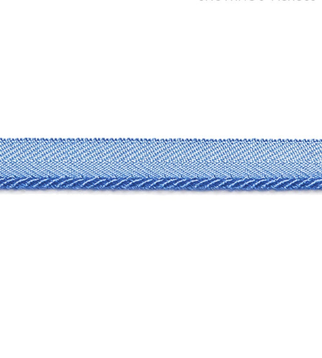 Scalamandre Avenue Cord Delphinium Trim Sample SC 0018C315