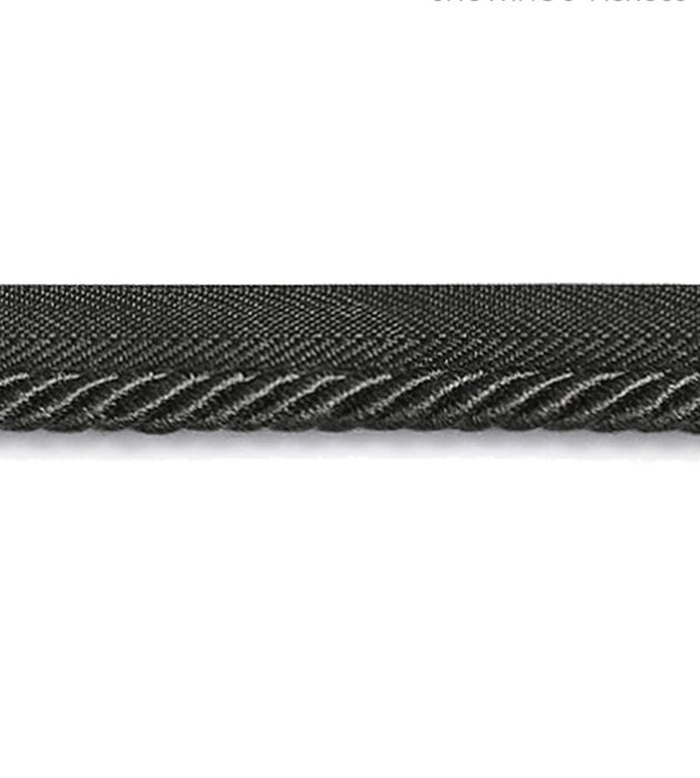 Scalamandre Boulevard Cord Coal Trim SC 0022C314