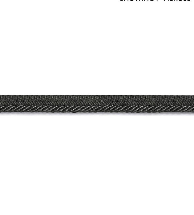 Scalamandre Boulevard Cord Coal Trim SC 0022C314