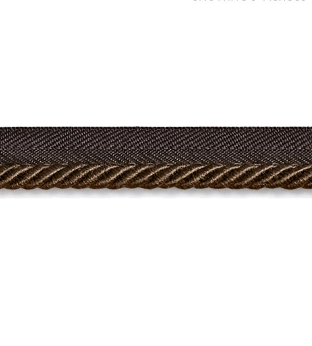 Scalamandre Boulevard Cord Chocolate Trim Sample SC 0023C314