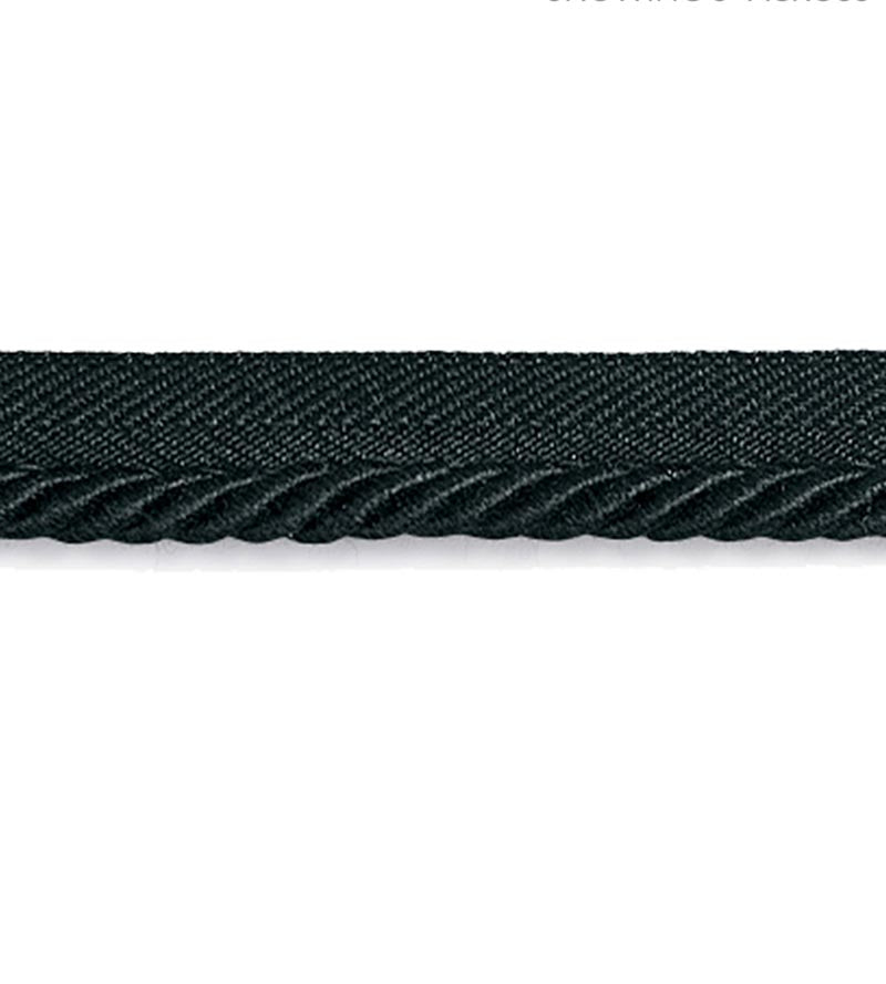 Scalamandre Boulevard Cord Noir Trim Sample SC 0024C314