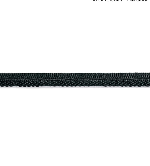 Scalamandre Boulevard Cord Noir Trim Sample SC 0024C314