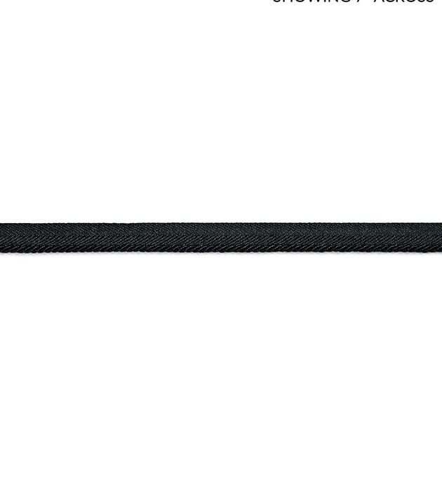 Scalamandre Avenue Cord Noir Trim Sample SC 0024C315