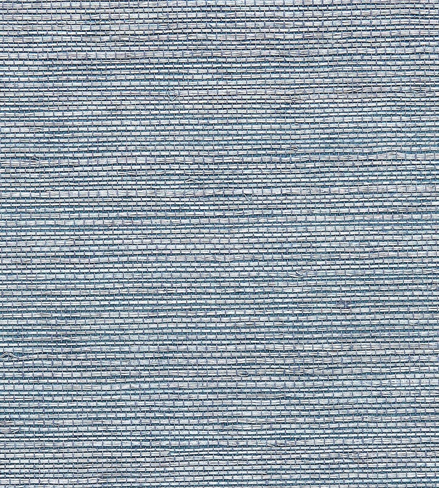 Scalamandre Sisal Blue Heather Wallpaper Sample SC 0032G1193