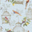 Scalamandre Audubon Songbirds On Blue Wallpaper Sample SC 1902AUDU