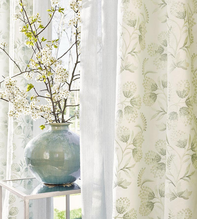 Scalamandre Sora Sheer Pale Sky Fabric SC 000327236