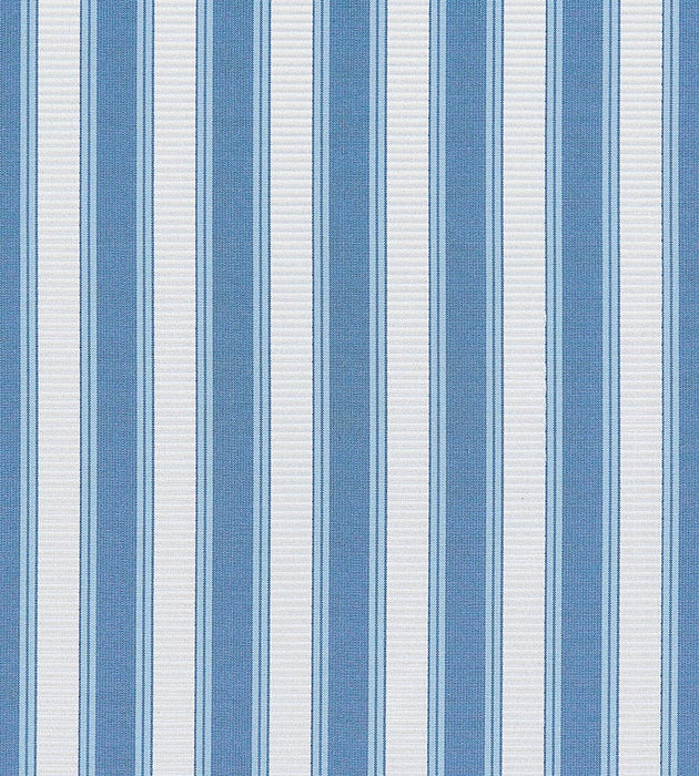 Scalamandre Shirred Stripe Blue Opal Fabric SC 0029121M