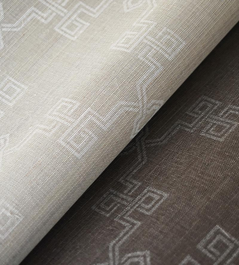 Scalamandre Suzhou Lattice Sisal Haze Wallpaper SC 0002WP88374