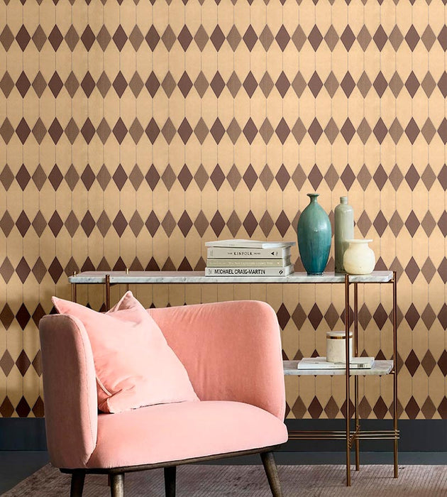 Scalamandre Cadence Bronze Wallpaper SC 0002WP88460