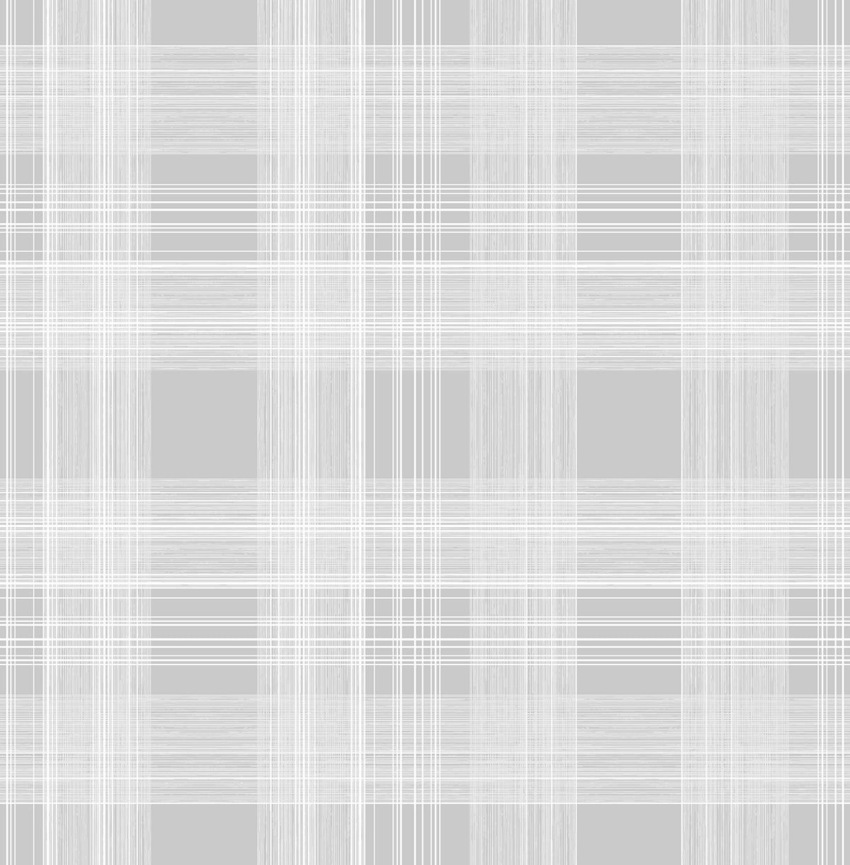 Seabrook Designs Rad Plaid Harbor Grey Wallpaper SG10008