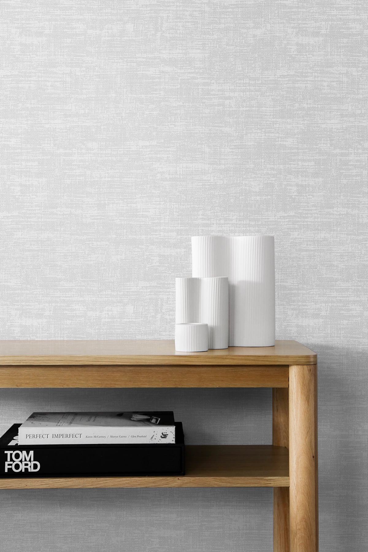 Seabrook Designs Interference Pearl Grey Wallpaper SG10508